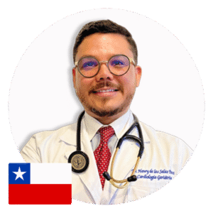 Dr. Henry De Las SalasSubespecialista en CardioGeriatríaDirector GT Siac CardioGeriatría
Clínica Alemana